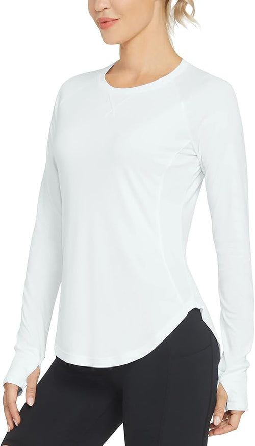 Women's UPF 50+ UV Shirts Long Sleeve Workout Sun Shirt
